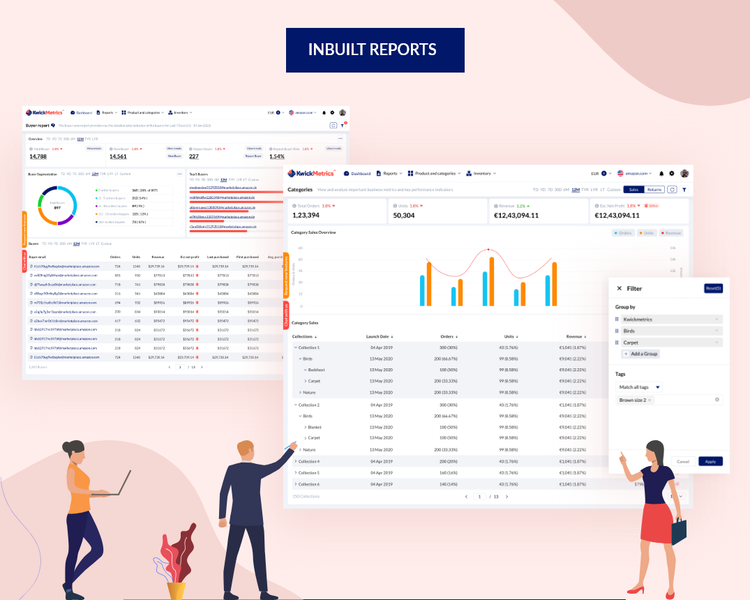 KwickMetrics Software - Reports