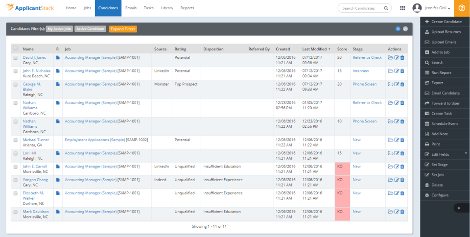 ApplicantStack Software - 4