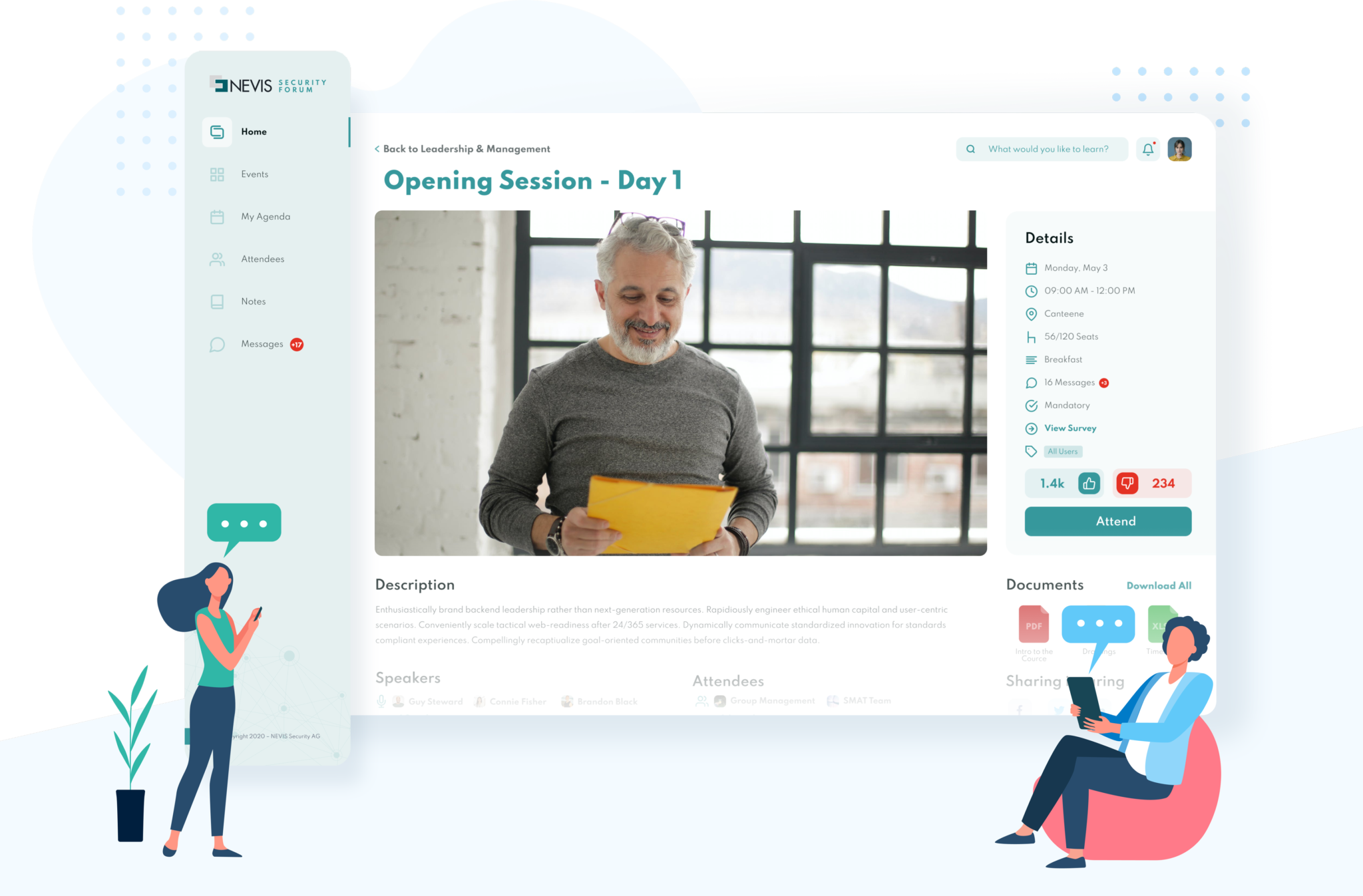 Expertshare screenshot: E-learning session