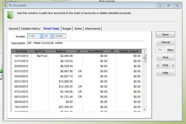 Denali Fund Software - View critical business information, including balance sheets, revenue and expense information, and FASB reports