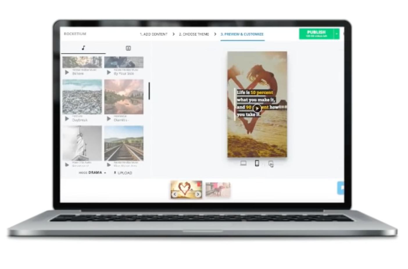 Optimize video for mobile devices