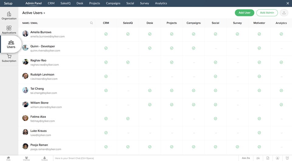 Zoho CRM Plus Logiciel - 3