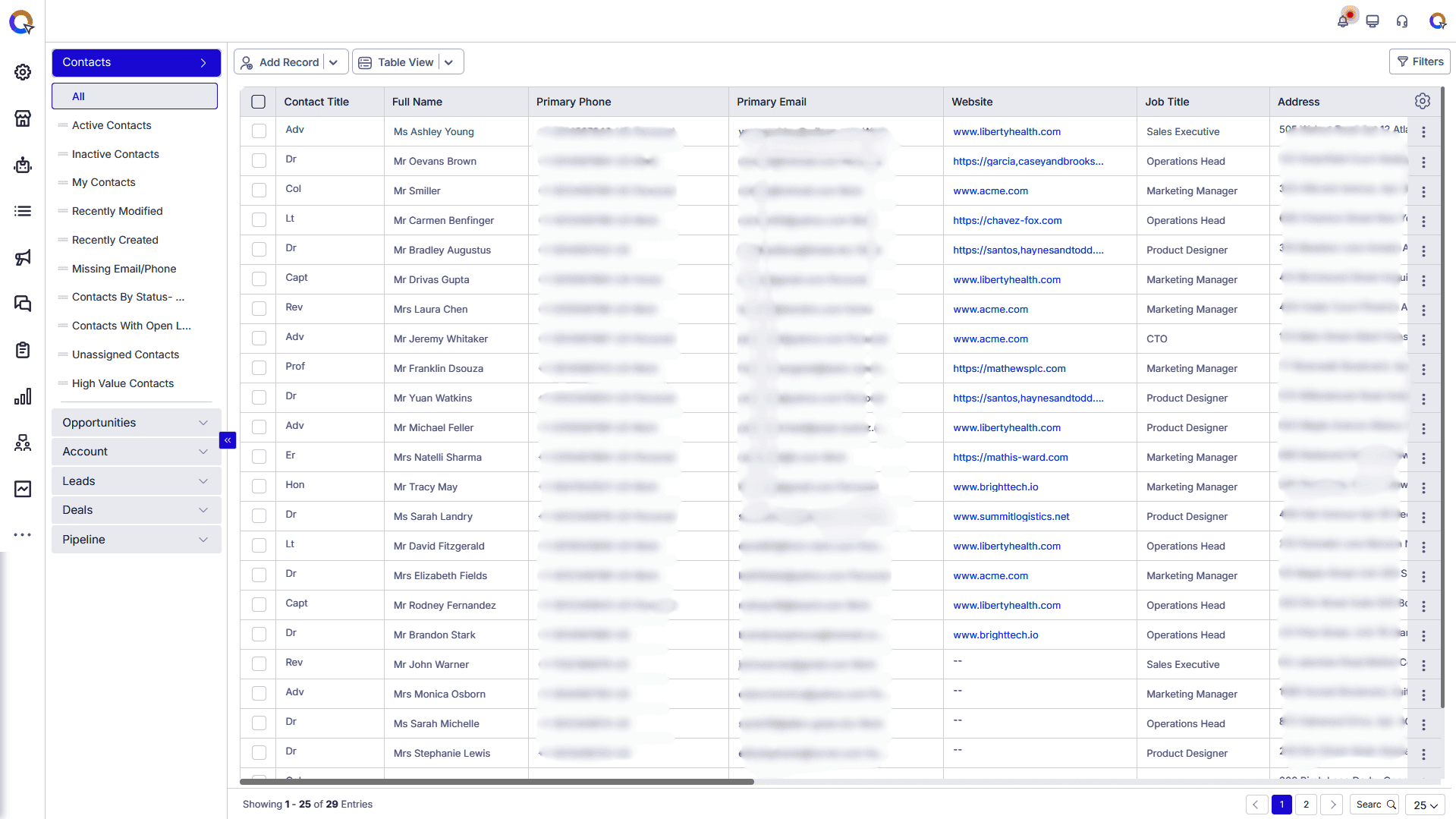 Office24by7 screenshot: User Interface