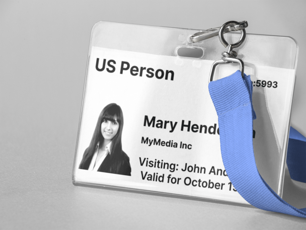 Instantly print visitor badges post check-in. Enhance security and identification with our customizable badges. Streamline your visitor management process with ease.