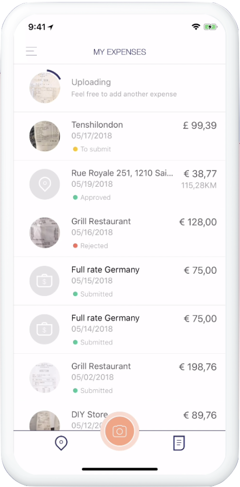 Rydoo mobile app