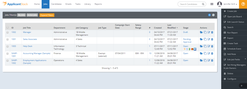 ApplicantStack Software - 3
