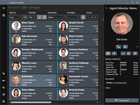 Exelysis Contact Center screenshot: Exelysis Contact Center dashboard