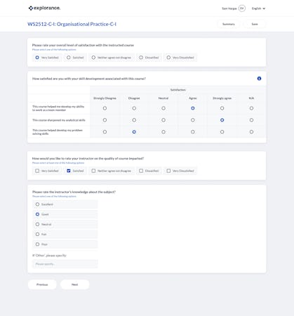 Blue screenshot: Design your surveys with Blue