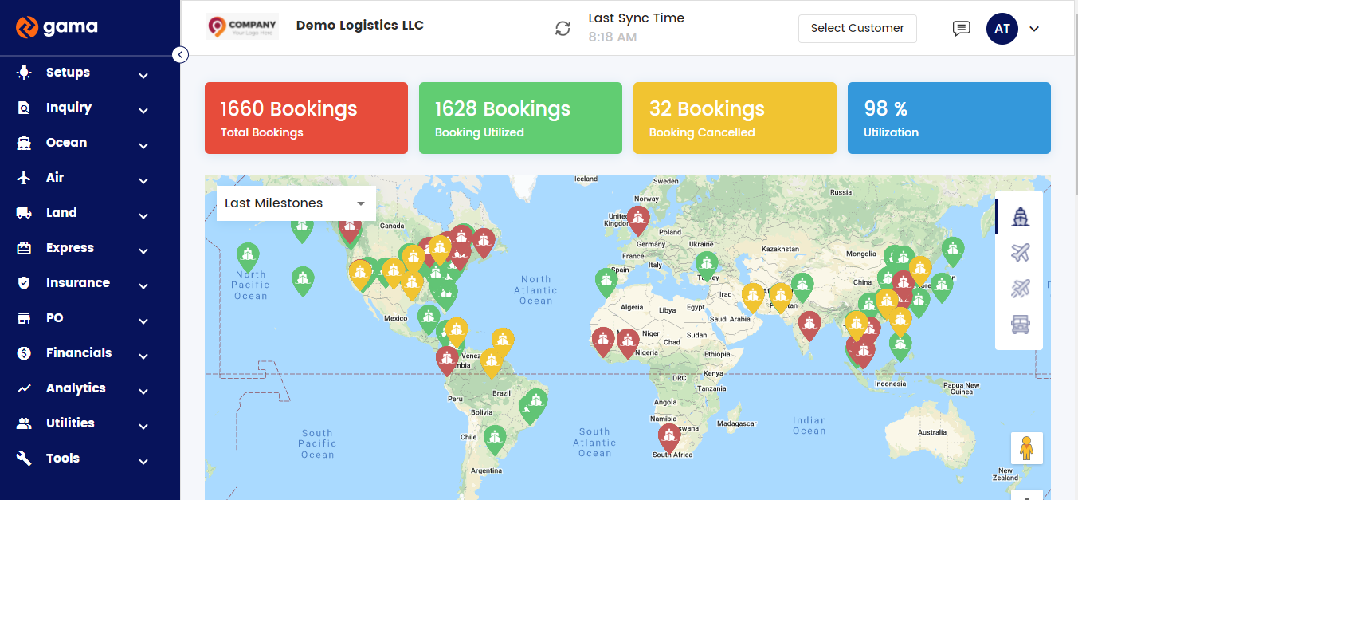 Gama screenshot: Gama - Home