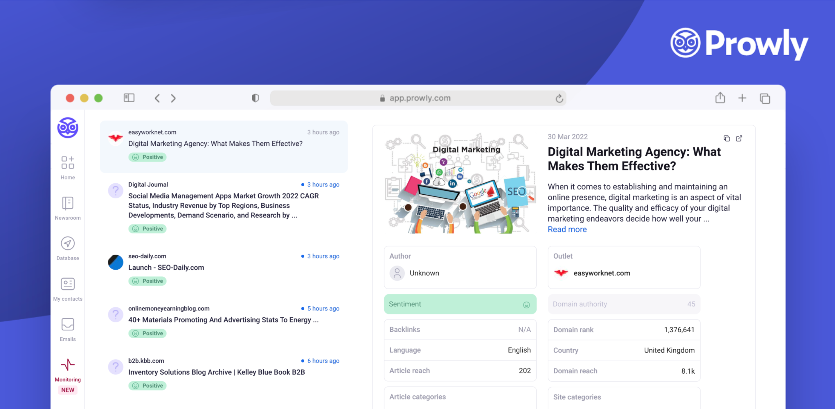 Prowly Software - 5