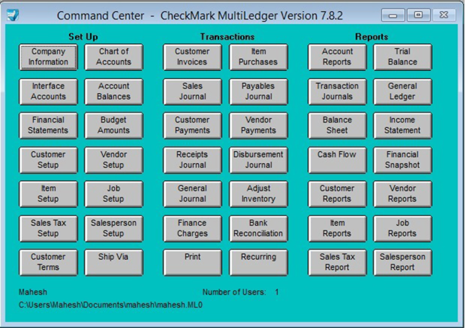 multiledger mac 7.1.1
