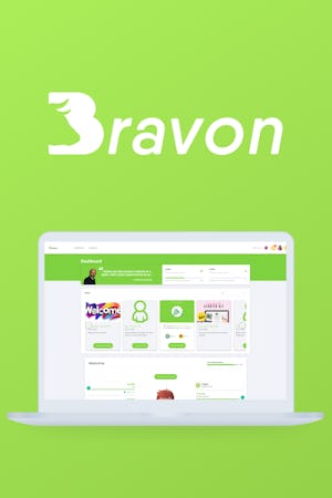 Bravon screenshot: Bravon User Dashboard