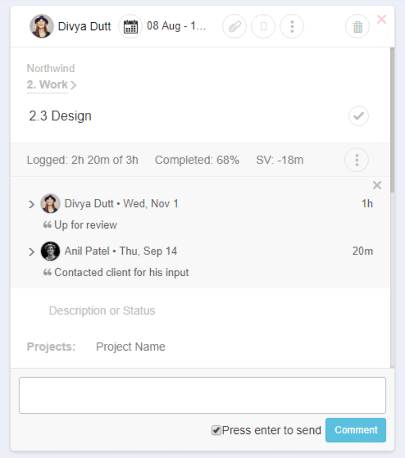 Time tracking