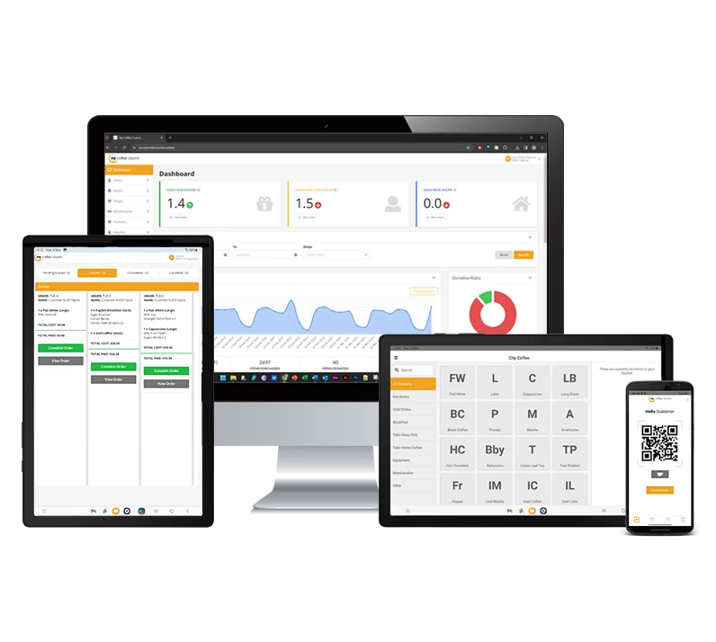 purposePOS screenshot: purposePOS Ecosystem by MyCC