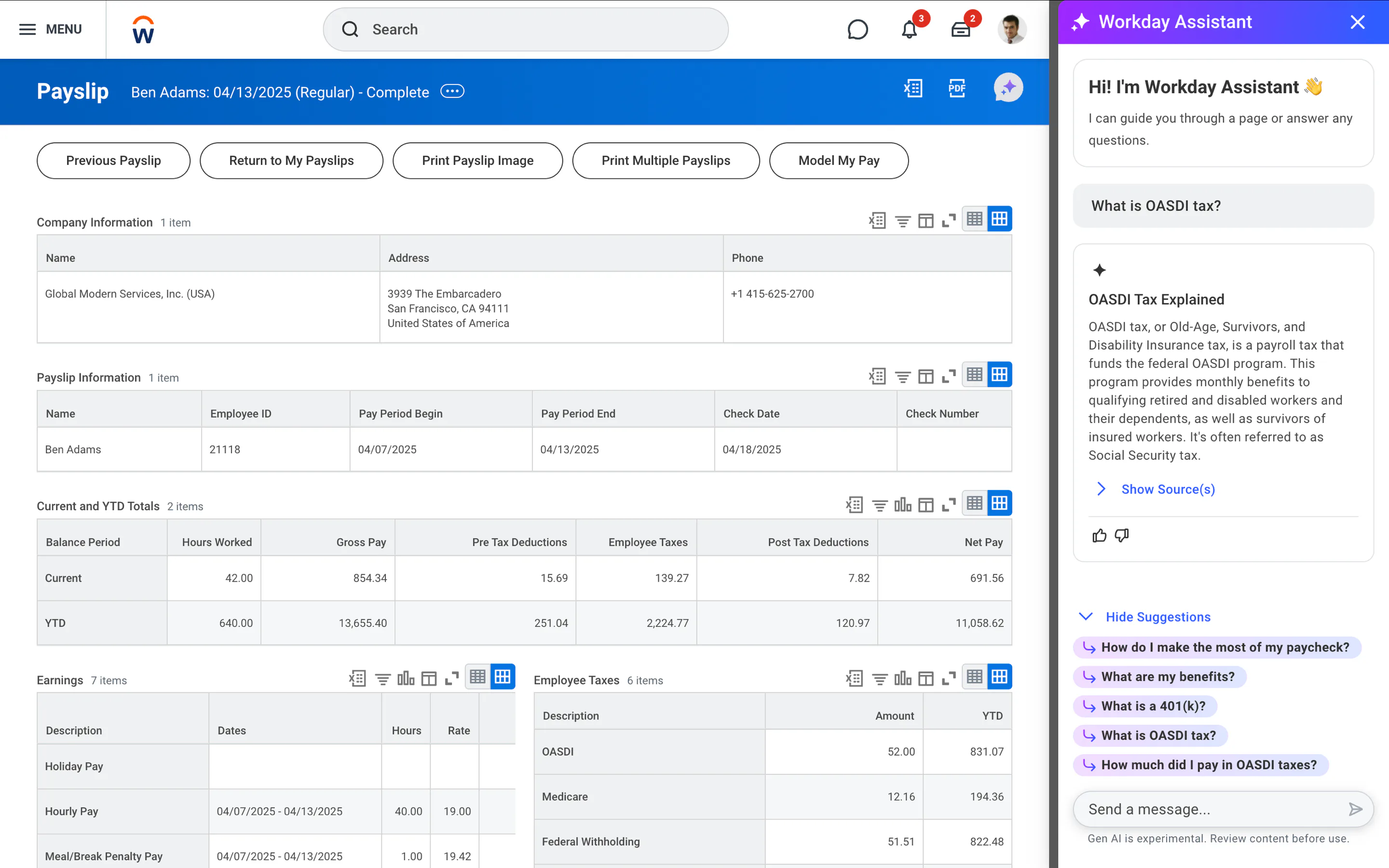 Workday Global Payroll Pricing, Reviews & Features - Capterra Canada 2026