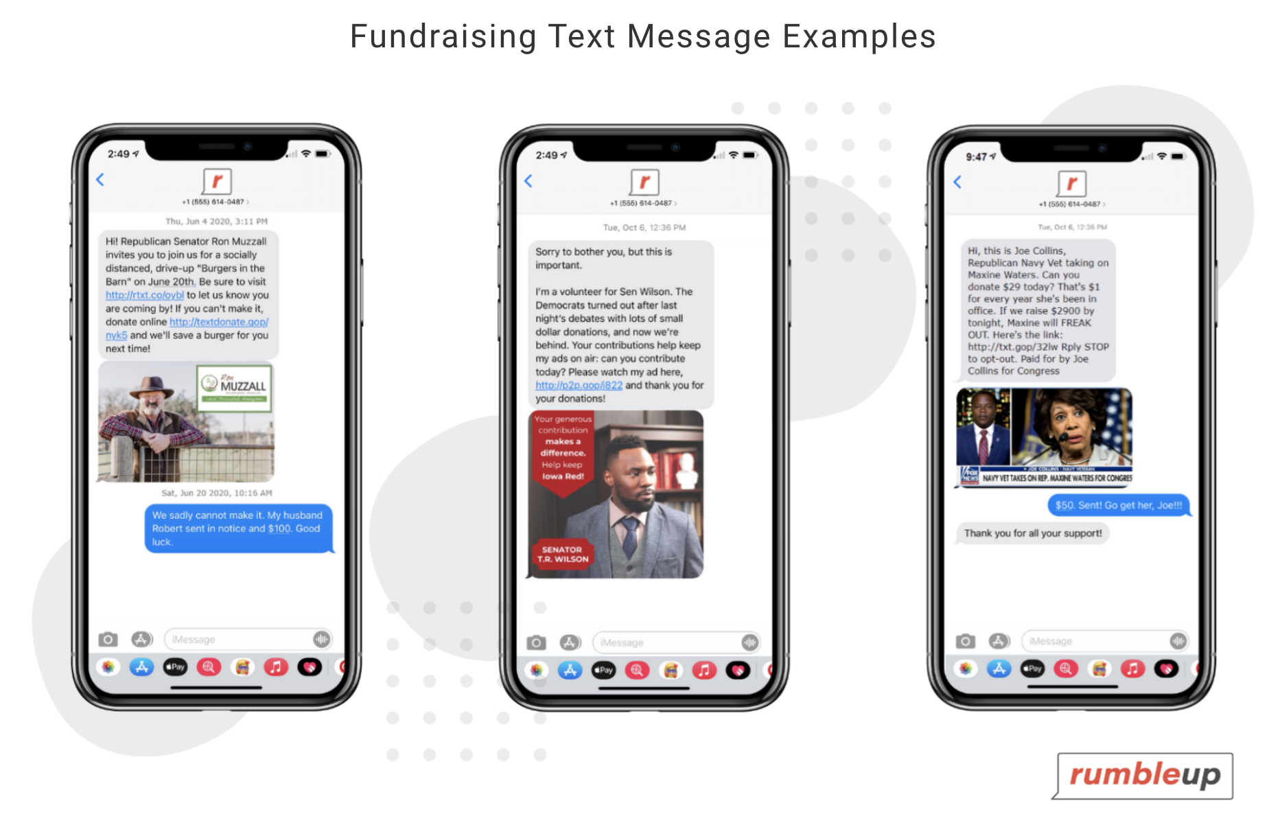 Real Fundraising Text Message Examples