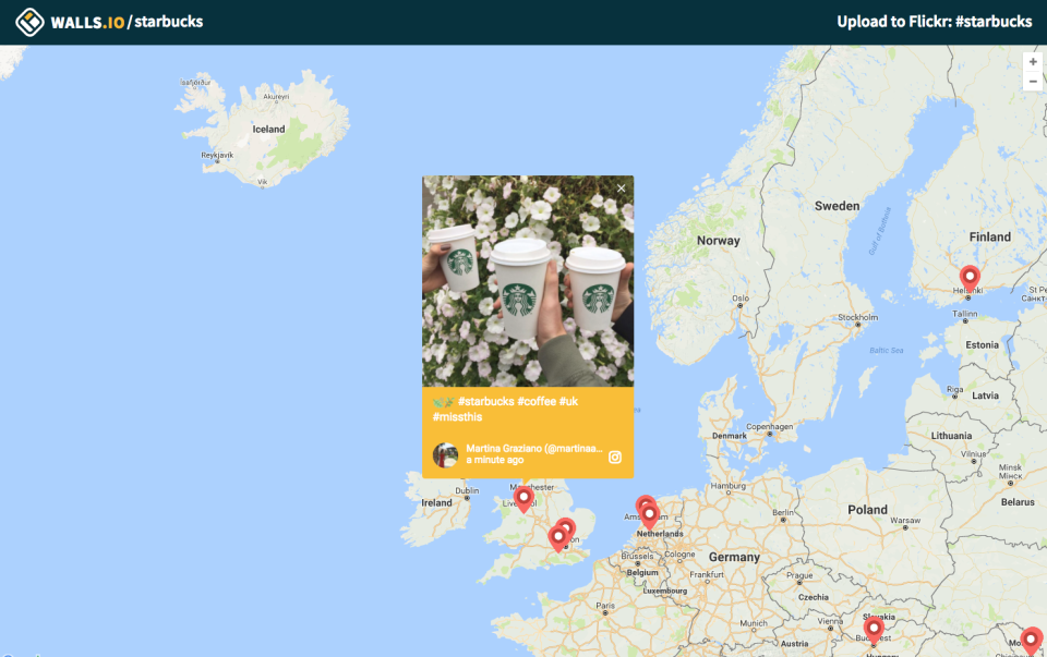 Walls.io user generated content