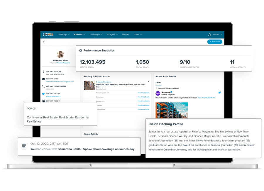 Improve the effectiveness of your earned media outreach with Cision’s largest and most complete media and influencer relationship management tools.