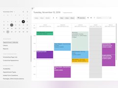 Acuity Scheduling Software - View and manage appointments on a color-coded calendar, with day, week and month views - thumbnail