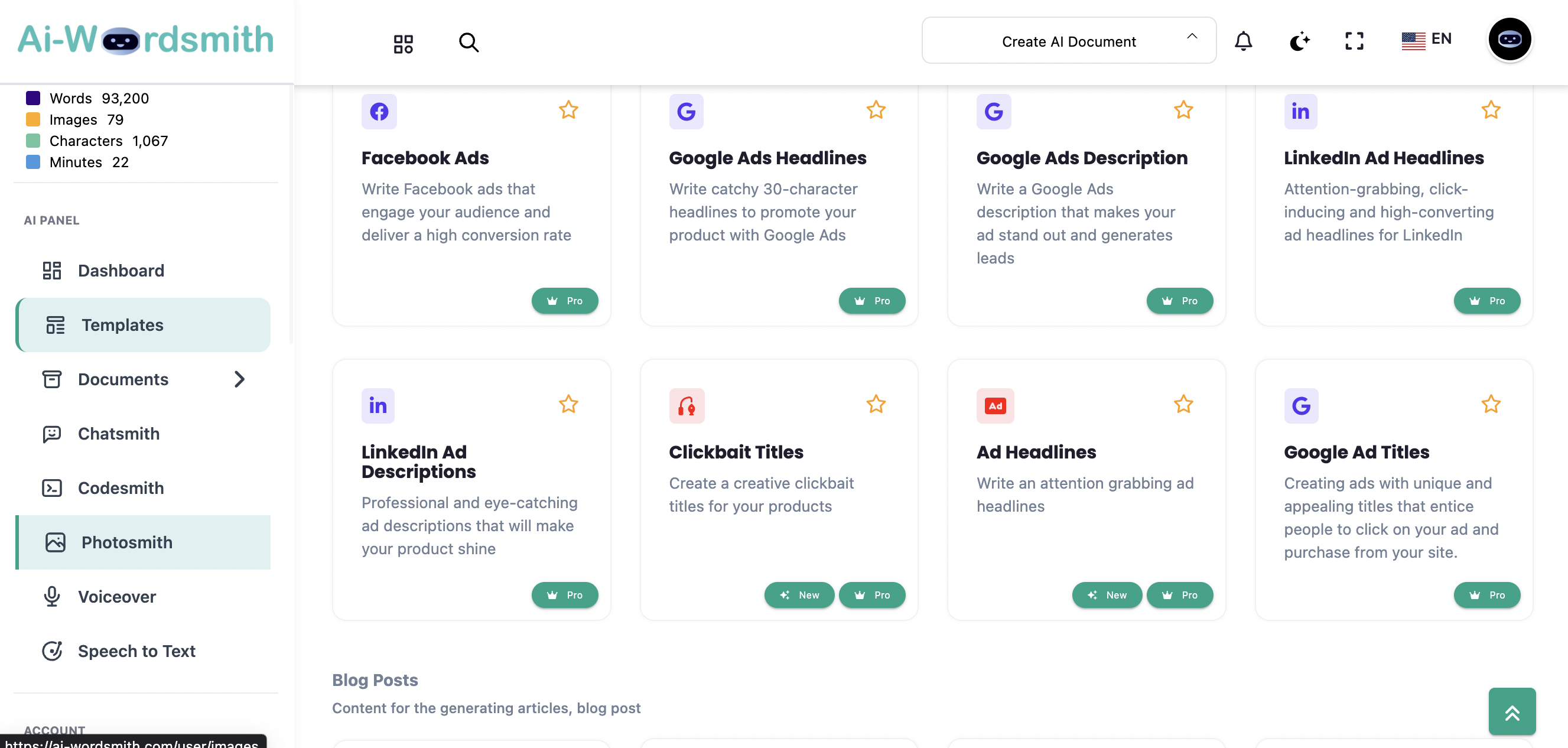 AI-Wordsmith Software - 2024 Reviews, Pricing & Demo