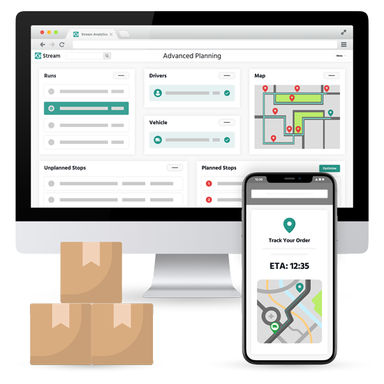 Stream screenshot: Stream Go and Advanced Planning