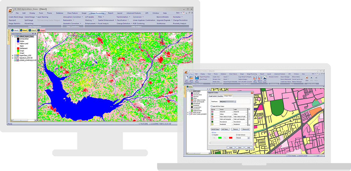 Next-generation cartographic and visualisation tools for conceptualisation, production, dissemination, and analysis of 2D & 3D maps. It is a 64-bit, Unicode compliant Desktop GIS with an intuitive user interface where data can be viewed in multiple tabs.