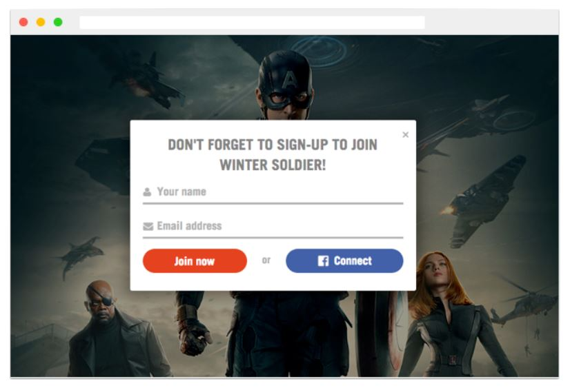 Create smart signup forms