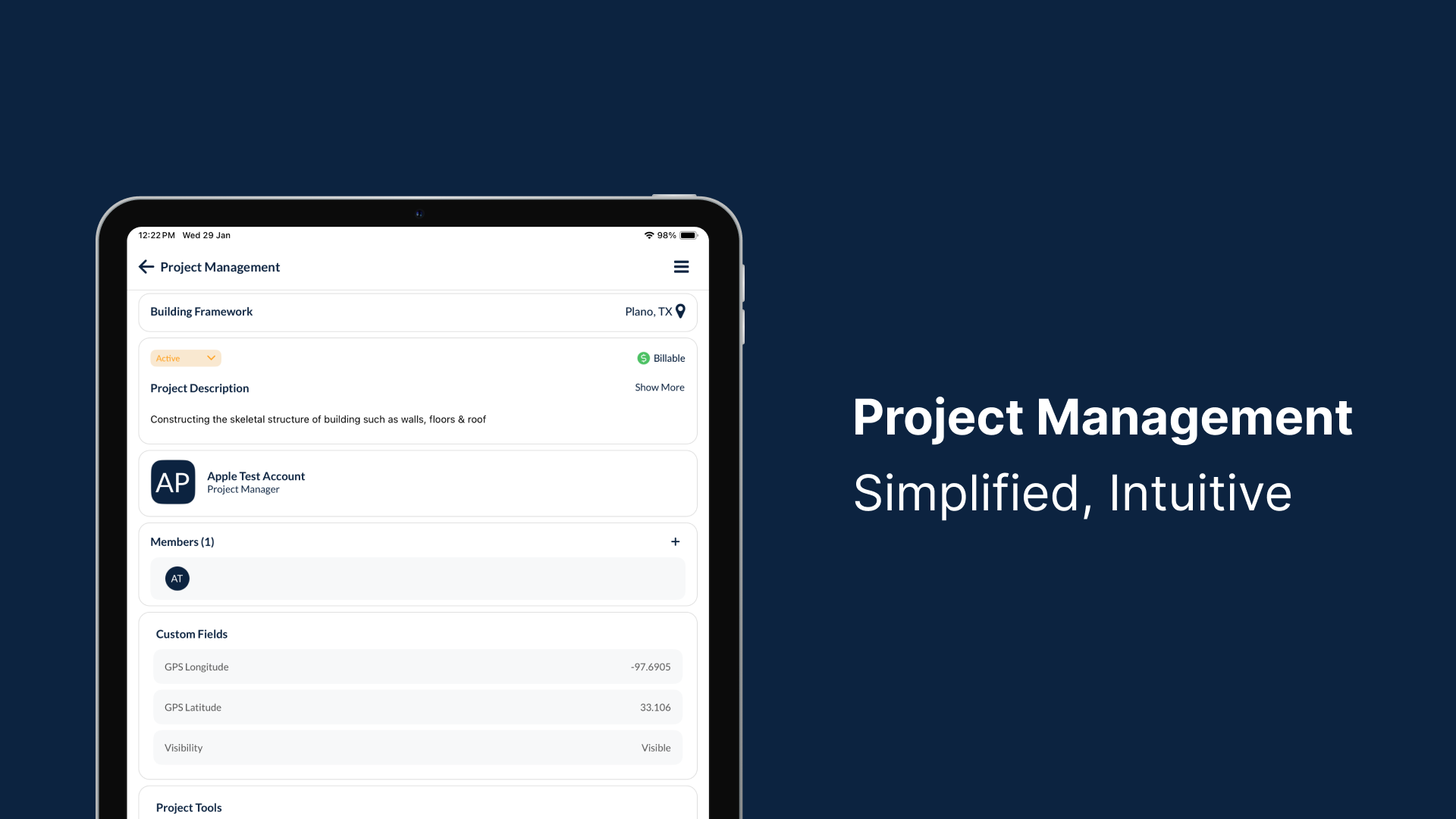 KYRO screenshot: Set up projects quickly, keep your team aligned, and access real-time updates from anywhere, anytime.