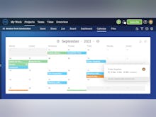 ProjectManager.com Software - Lay out your work on the Calendar View