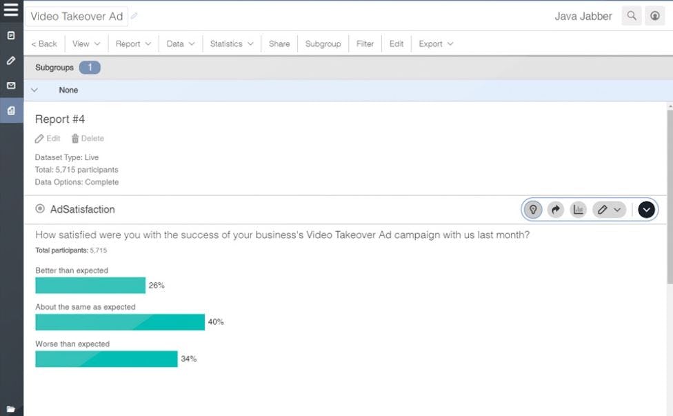 Alida Software - Alida reports