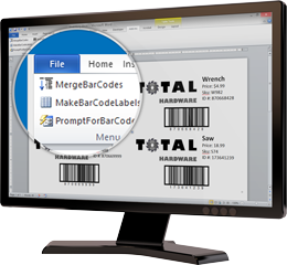 Automating barcoding in MS Word with B-Coder Pro