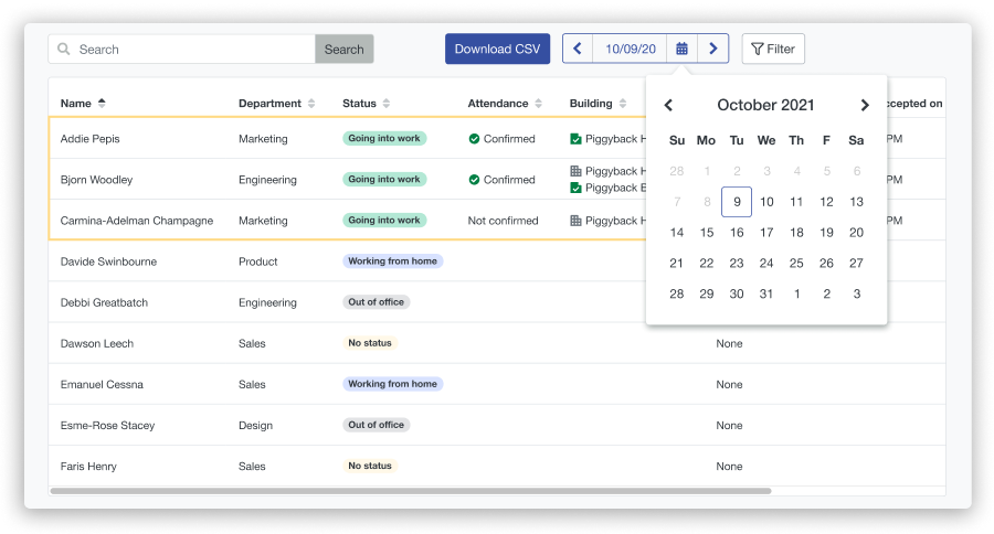 Scoop Software - Contact tracing