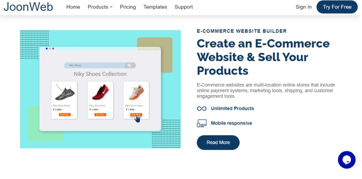 Ecommerce Website Builder