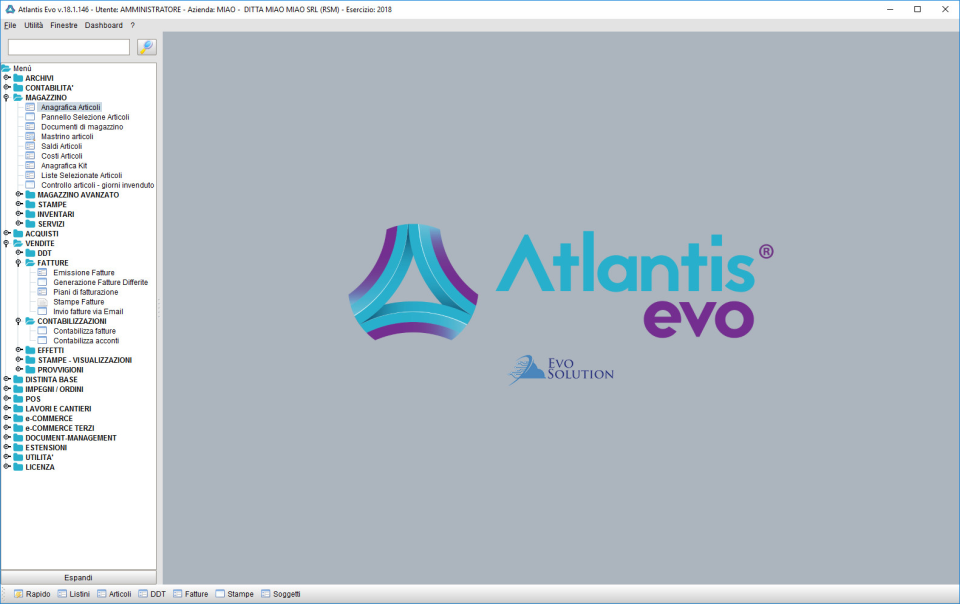 Atlantis Evo Software - 3