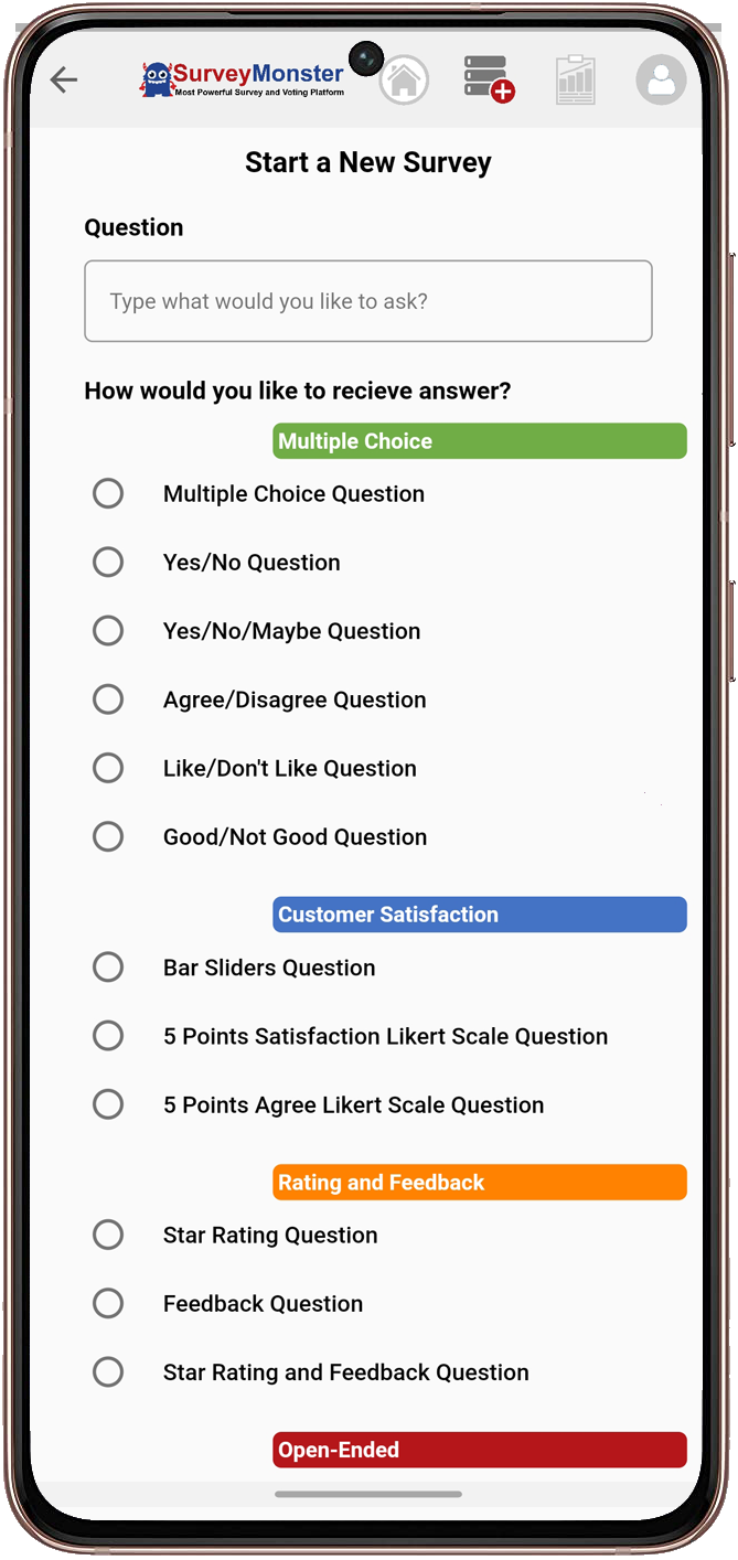 SurveyMonster screenshot