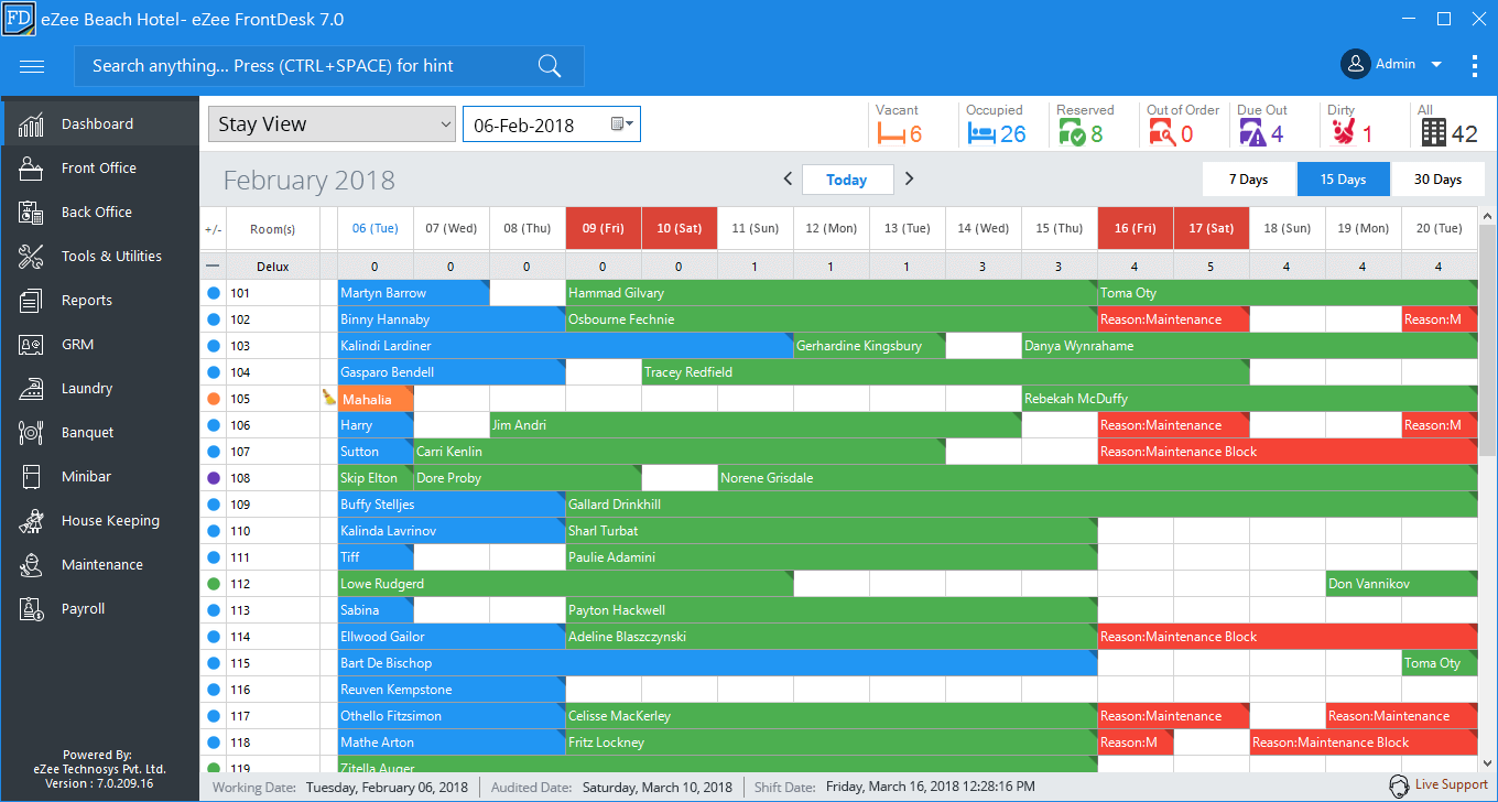 Ezee Frontdesk Reviews, Cost & Features 