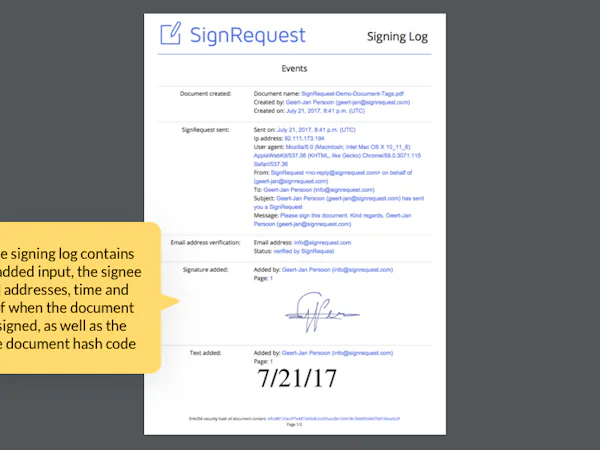 SignRequest - Opiniones, precios y características - Capterra España 2023