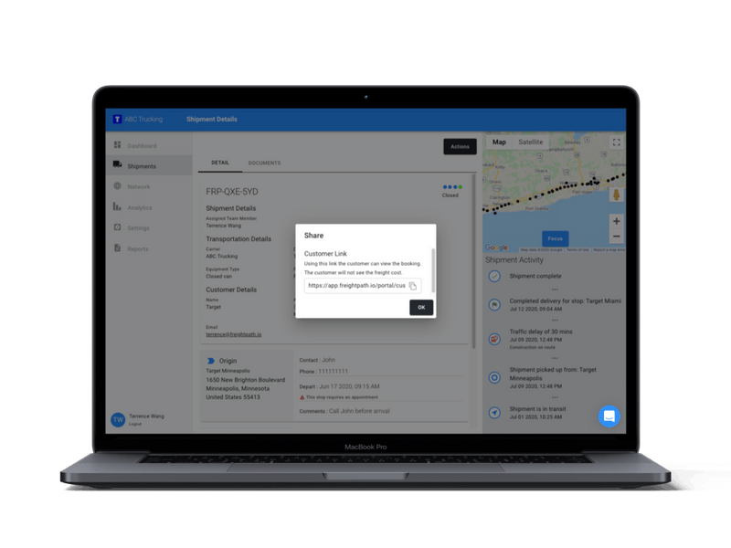 Integrated customer portal