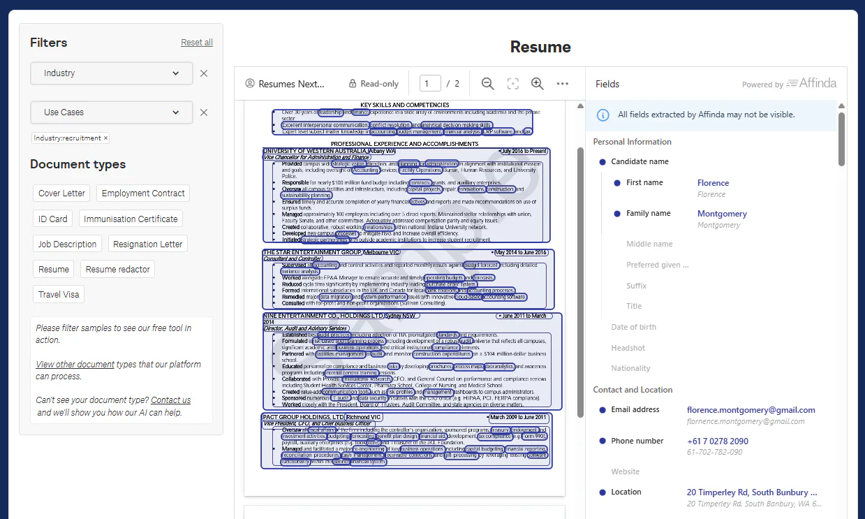 Resume Parser Reviews, Prices & Ratings | GetApp Canada 2026