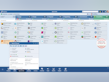 Pipeliner CRM Software - Sales leads pipeline view