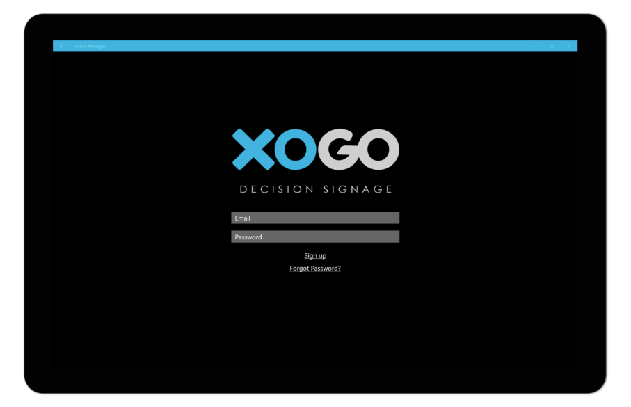 XOGO Decision Signage Logiciel - 3