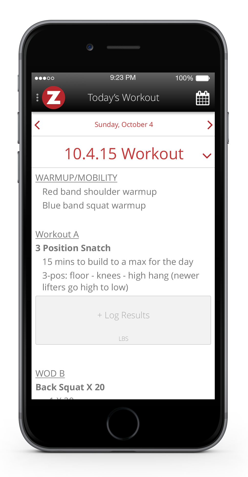 Zen Planner Software - Engage your community and increase accountability with in-app Advanced Workout Tracking features. Members can quickly check the day's workout, log their results and view your community leaderboard conveniently from their mobile device.
