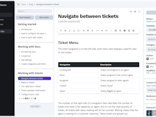 HelpSpace Software - HelpSpace Docs: an integrated knowledge base, which can be shared within the team or with customers, to find solutions in ticket processing or publish information for 24x7 customer access.