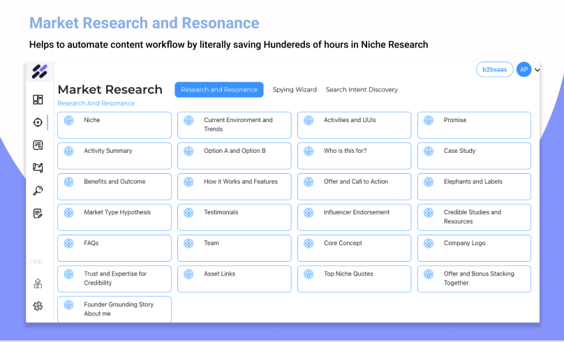 CrawlQ screenshot: CrawlQ research and resonance