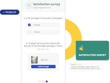 Shipup Software - Satisfaction survey