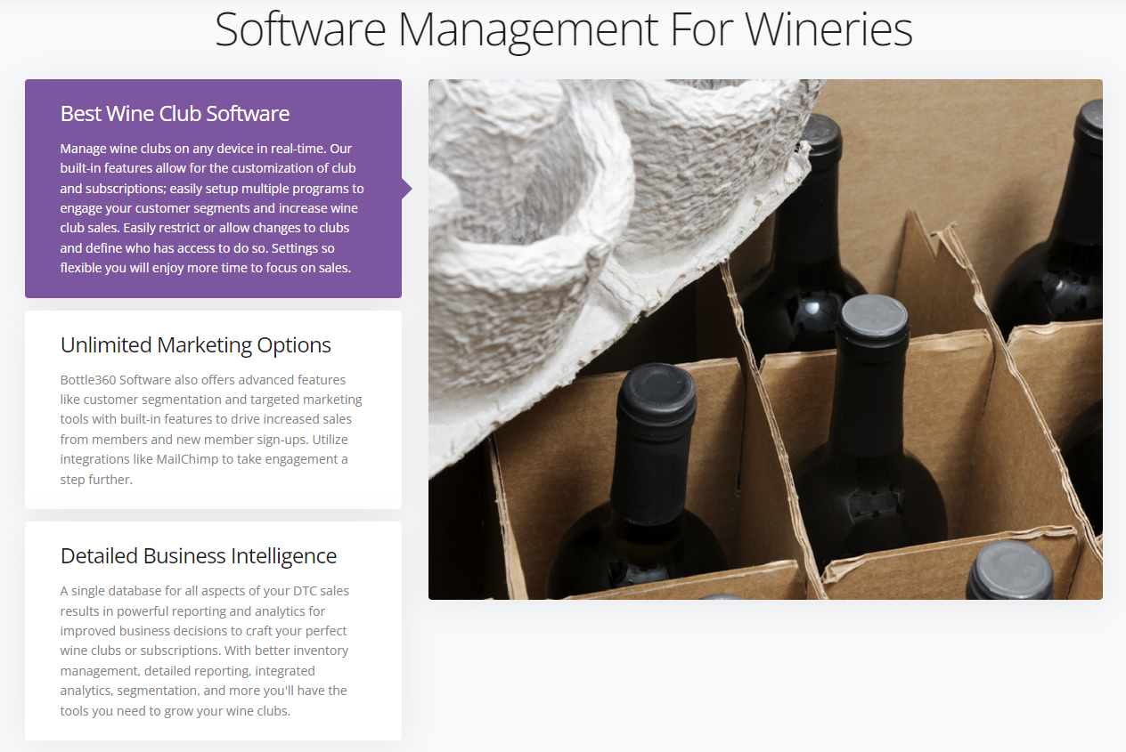 Manage your direct to consumer wine sales. Club shipment processing made simple. 