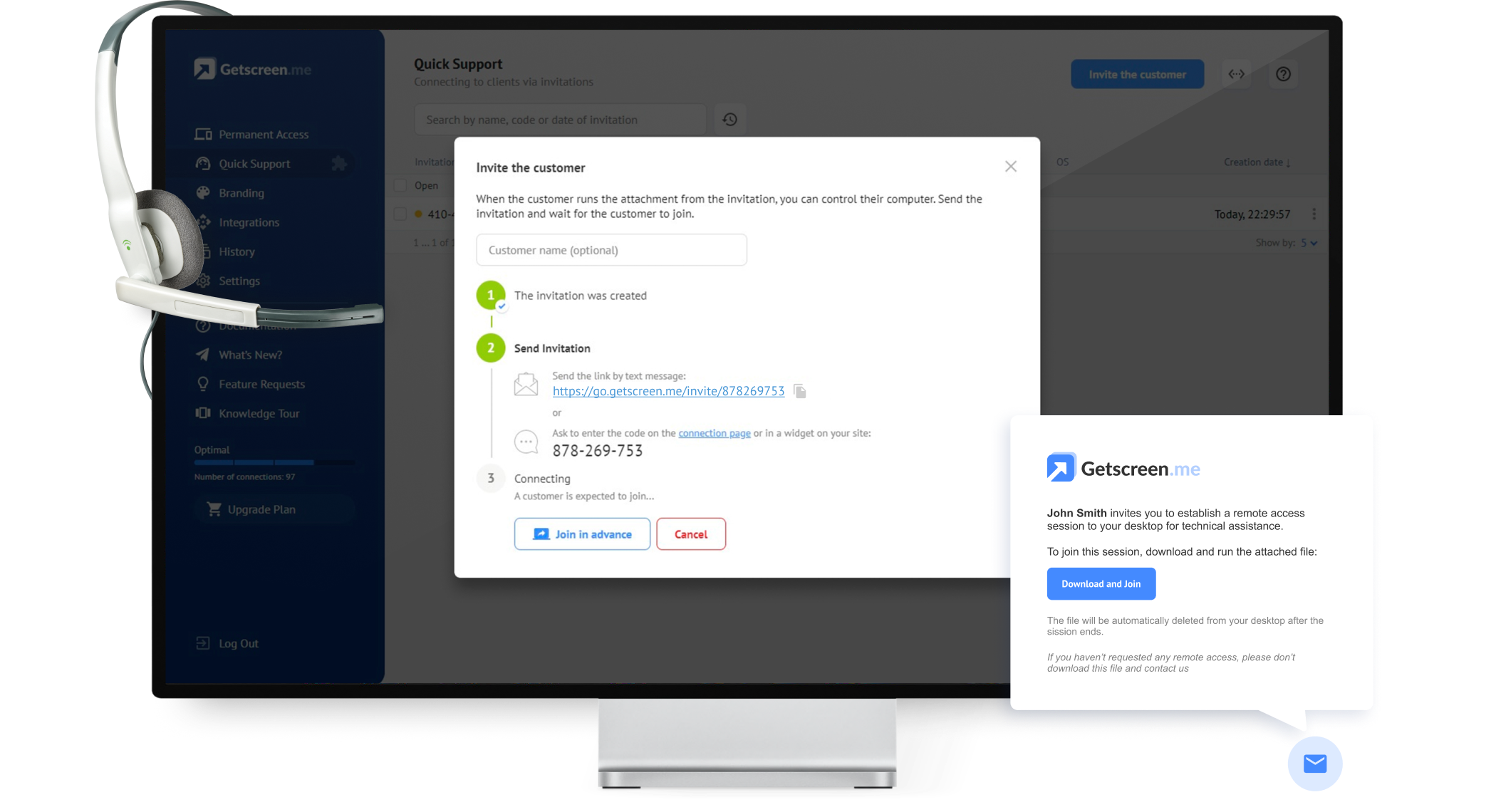 Getscreen.me Software - 2