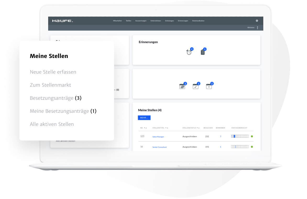 Haufe Bewerbermanagement Software - 1