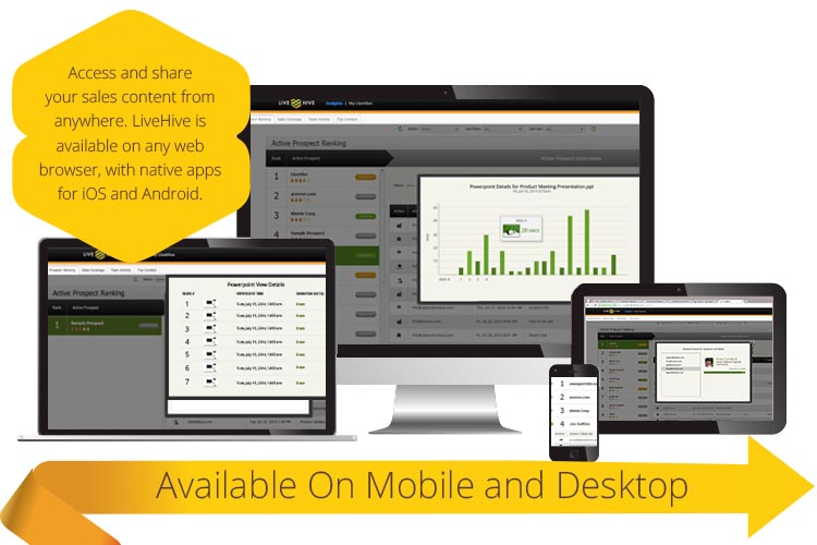 LiveHive Software - Access to data from your mobile