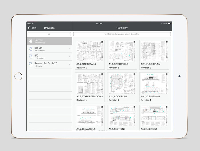 Procore drawings